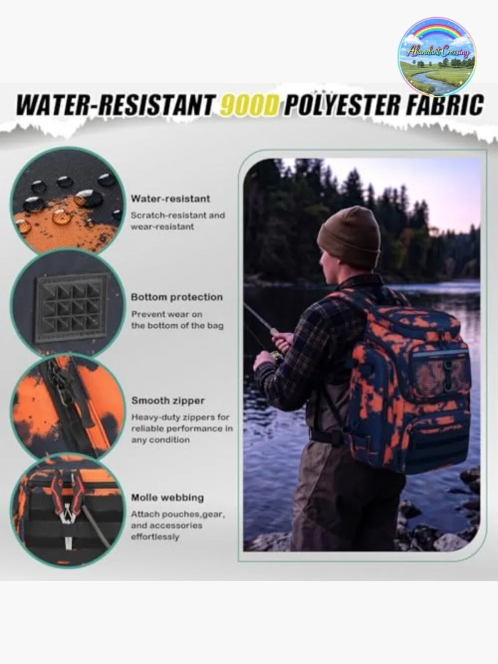 N/A fishing backpack